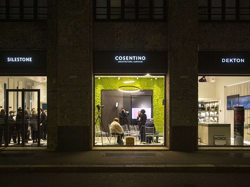 “Materia e sostanza della progettazione di interni” da Consentino City Milano
