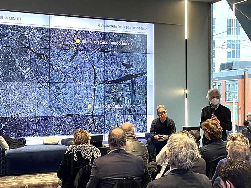 Inaugurazione nuovo ciclo di incontri "Rigenerazione urbana nella Città dei 15 minuti” presso lo showroom Albed di Milano
